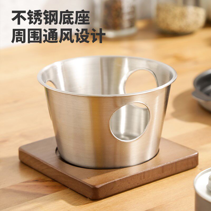 户外烤盘a三层钢不粘单人烤炉加厚不锈钢露营