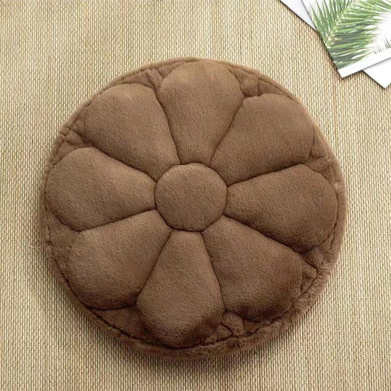 毛绒不变形圆形坐垫办公室久坐四季椅垫屁股垫学生加厚蒲团榻榻米,居家布艺,椅垫,淘宝优惠券,粉丝福利购,淘宝优惠卷