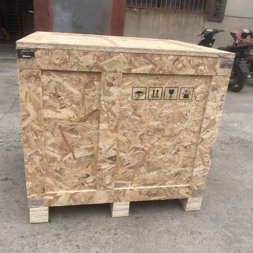 免熏蒸木包装箱欧松板机械设备包装木箱物流周转设备箱子