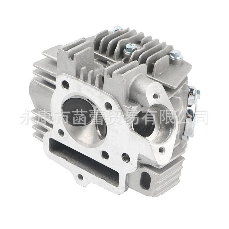 越野摩托车发动机部件 缸头总成 气缸头总成 卧式125 缸头总成