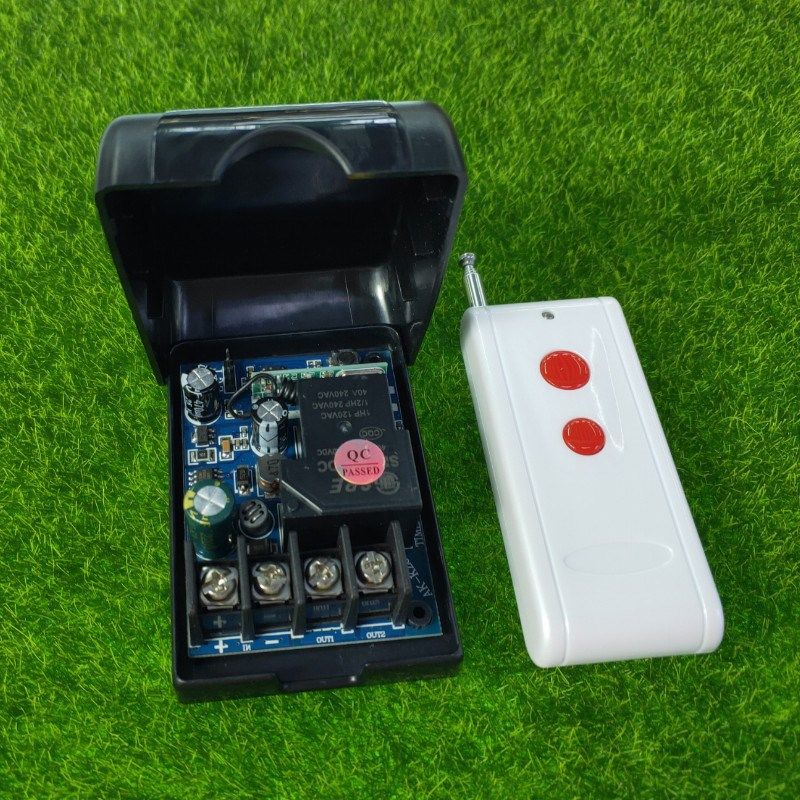红钮遥控开关12V24v36V30A一路水泵车灯喇叭电机抽水机改装控制器,电子/电工,遥控开关/无线开关/WIFI开关,淘宝优惠券,粉丝福利购,淘宝优惠卷