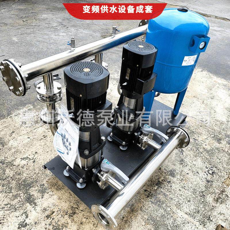 供应WDL无塔供水设备惠沃德不锈钢箱式成套无负压给水控制柜泵房