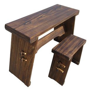 古琴桌凳桐木共鸣箱仿古实木组装拆H卸便携初学者简约琴桌琴凳