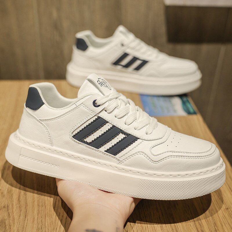 特大码男鞋45秋季新款休闲鞋46低帮大号小J白鞋47学生运动板鞋潮4