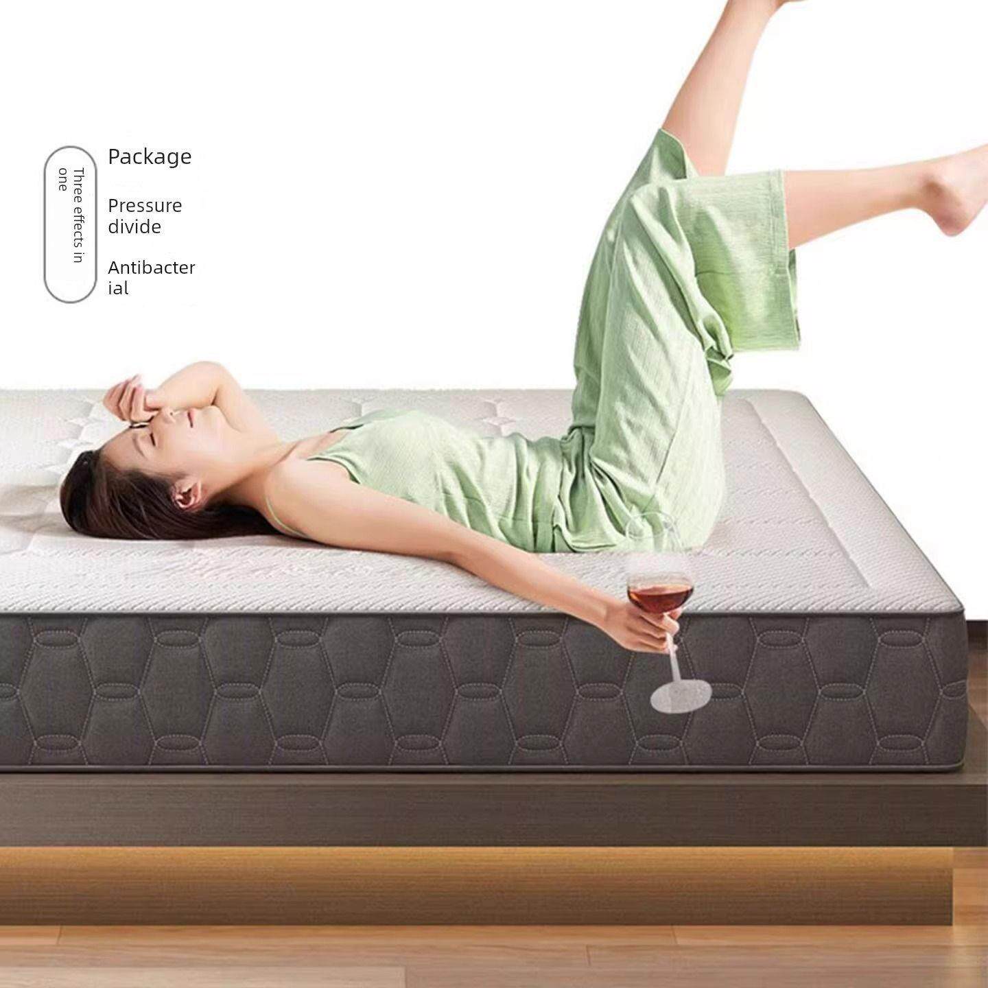 亚朵酒店床垫同款0压独立袋静音弹簧记忆棉零压床垫180x200席梦思