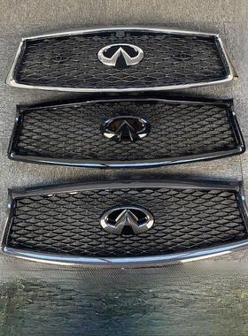 14171820新Q50Sl钢琴黑色网格框架修改Q50Q50L修改碳纤维图案黑色