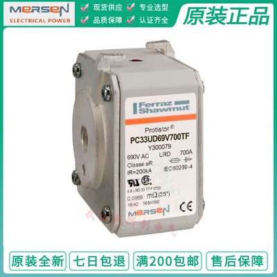 Y300079 C PC33UD69V700TF 6,9 URD 33 TTF 0700 Mersen 熔断器