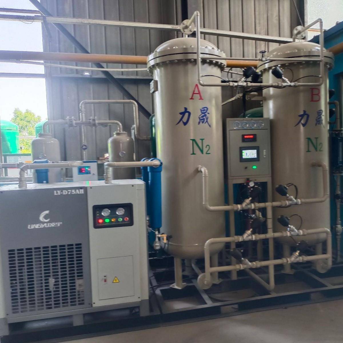 供应铜材冷轧钢行业用氨分解制氢制氮机设备氮气发生器氮气机