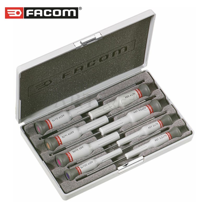 法国FACOM微型精密一字十字螺丝刀螺丝批套装 AEF.J1   AEF.J3