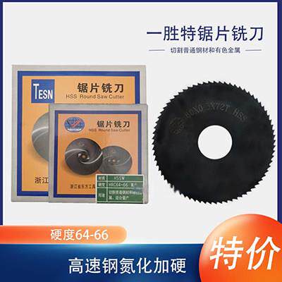 一胜特锯片铣刀高速网切口铣刀40 60 75 110 160 200*1 1.5 2 3 4