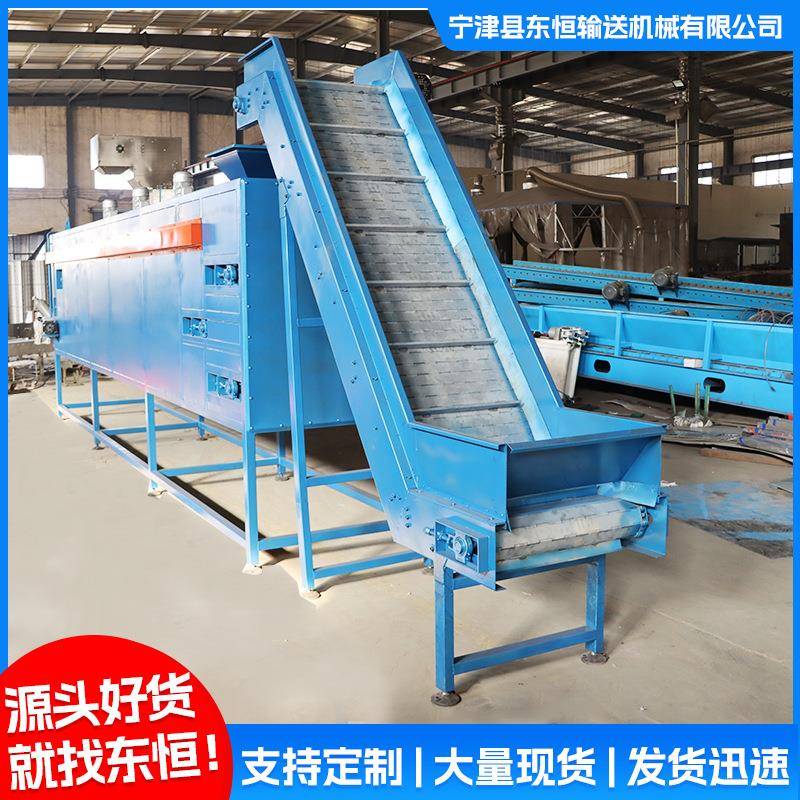 不锈钢网带烘干机电加热隧道炉药材烘干线茶叶多层烘干输送线