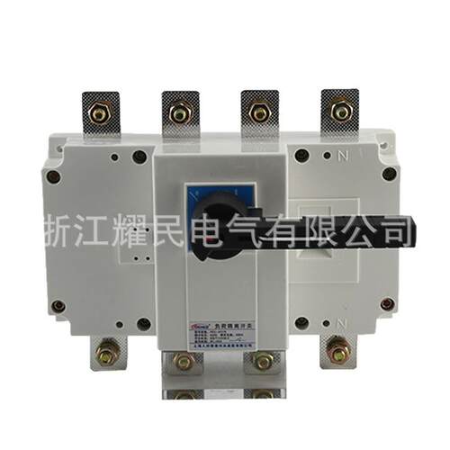 现货供应HGL/3P型白盖负荷隔离开关三极柜内单投操作手动转换开关