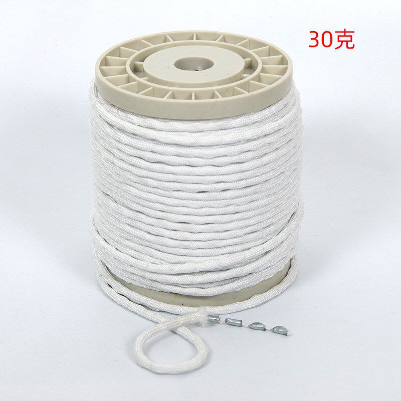 窗帘铅线 30克/60克/100克铅绳铁 窗帘纱帘配重线 纱帘加重垂感