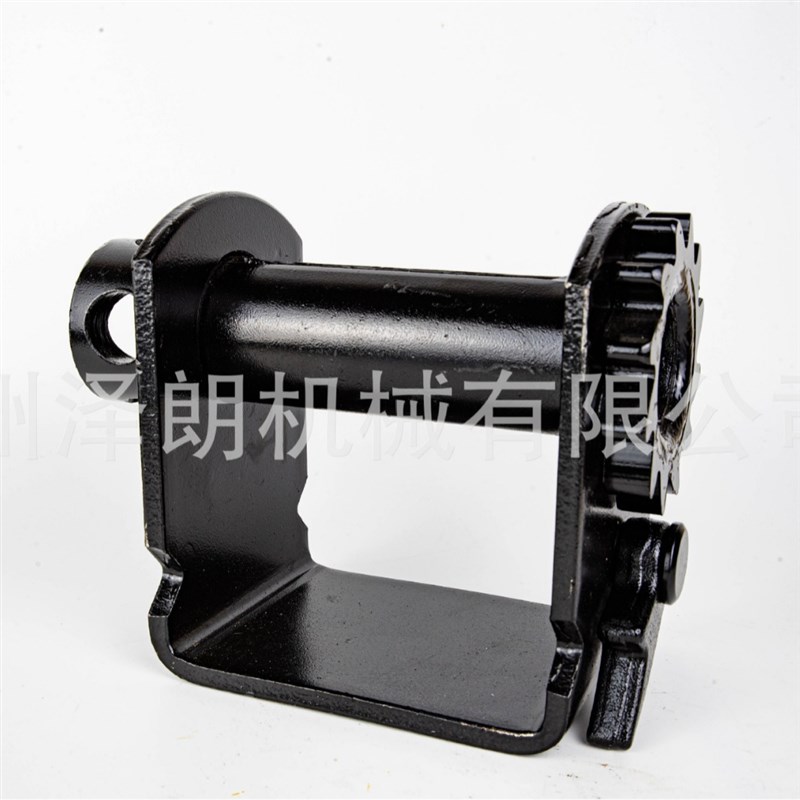 高品质货车手动绞盘紧绳器卷扬机卡车平板车150高滑槽绞车