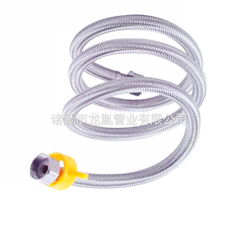 合金丝编织软管毛管进水管优质三元乙丙橡胶内管单头100米