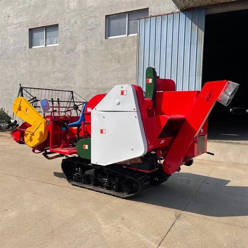 小型稻麦联合收割机自走式小麦水稻收割机脱粒装袋一体机厂家直销,农机/农具/农膜,收割机械,淘宝优惠券,粉丝福利购,淘宝优惠卷