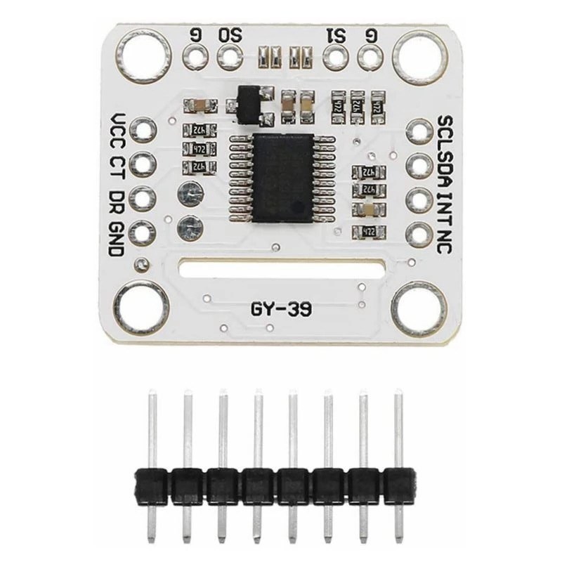 GY-39 串口 光强度 温度 湿度 大气压强 一体 天气预报传感器模块
