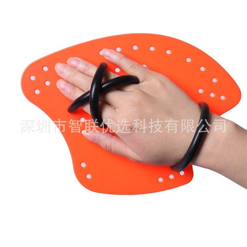 跨境优选游泳手蹼儿童成人划水专业训练习划臂自游泳手蹼厂家现货