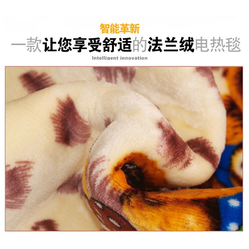 电热毯厂家1.8*2法兰绒加厚安全智能定时除潮双人家用电褥子