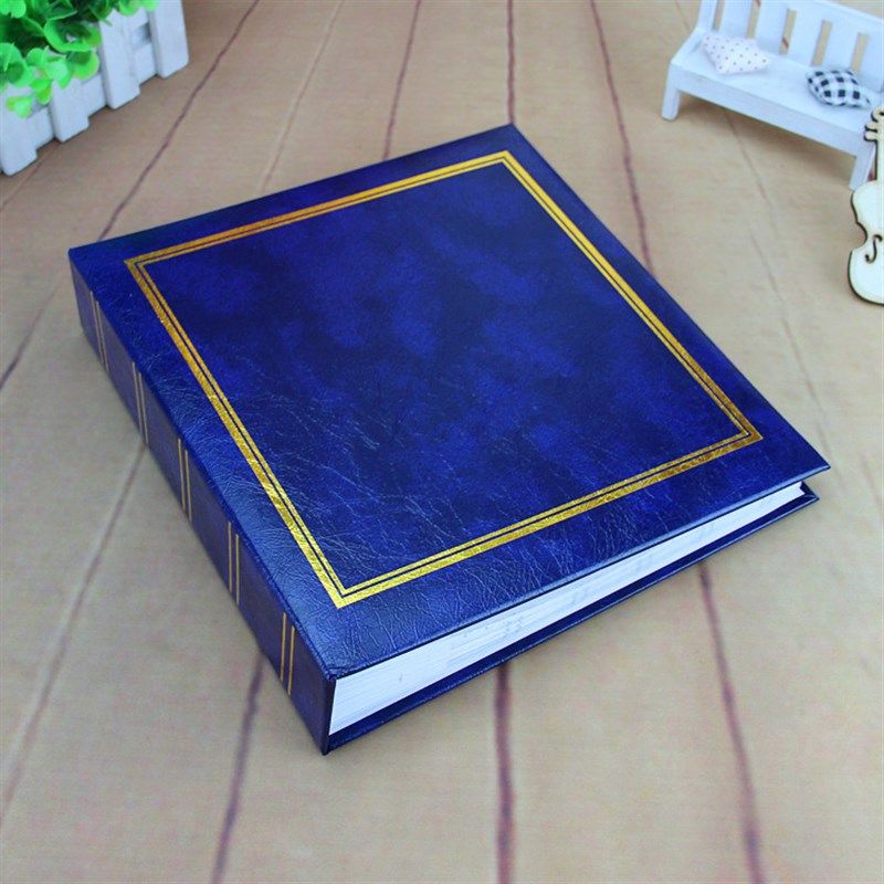 欧彩4D6寸200 充皮纸封面 平背纸芯内页 儿童居家 复古相册 跨境