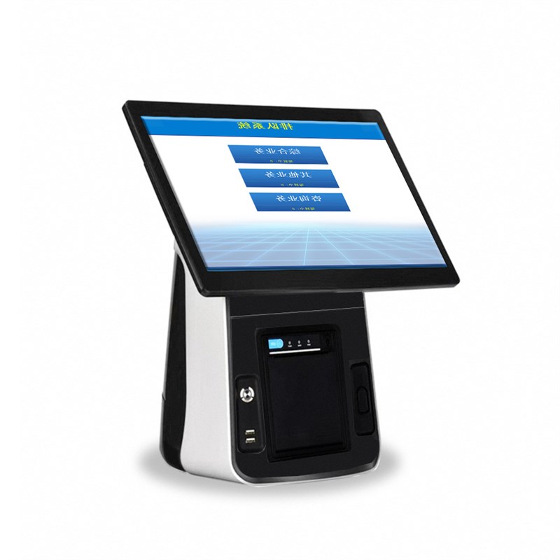 15寸电容触摸桌面排队取票机/叫号系统/排队取号系统/供应