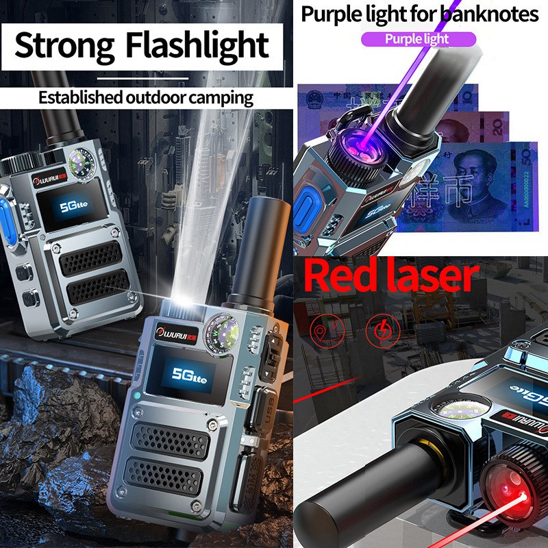 源头K500海外POC全国对讲机5000公里4G公网插卡金属厂家