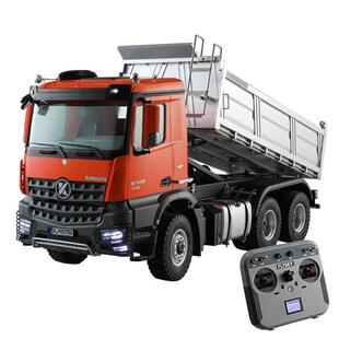 卡勃力特1::14遥控自卸车6x6丝杆举升K5702自卸泥头工程车模型