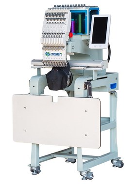 新款小型家用全自动电脑绣花机单头工业刺绣机embroidery machine