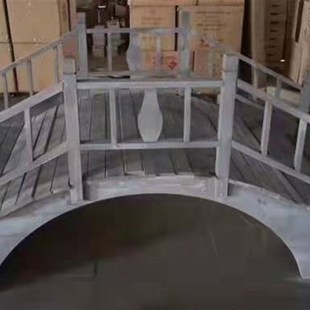 婚庆木桥婚礼舞台布置道具鹊桥拱桥中式木制木纹围栏楼梯扶手栏杆