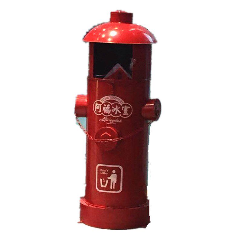 复古英伦风伦敦红色邮筒铁皮创意垃圾桶收纳装饰餐厅网咖实用道具,特色手工艺,其他特色工艺品,淘宝优惠券,粉丝福利购,淘宝优惠卷