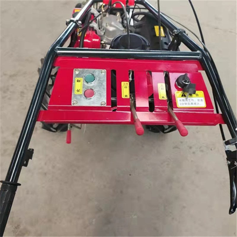 稻田开沟机水田开沟排水排灌机链条开沟机 挖槽开沟1米深小型挖机