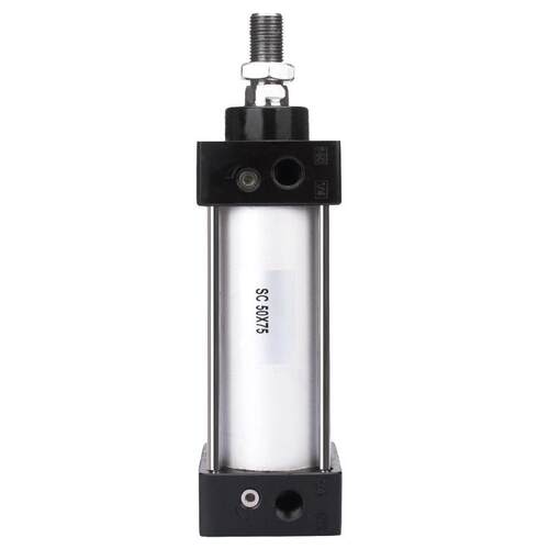 SC125X25/50/75/100气动元件亚德客型SC标准气缸大推力长行程自动