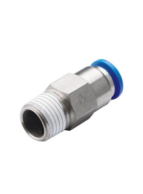 直通单向阀PCVC4/6/8/10-M5/01/02/03/04单向阀气动直通快速接头