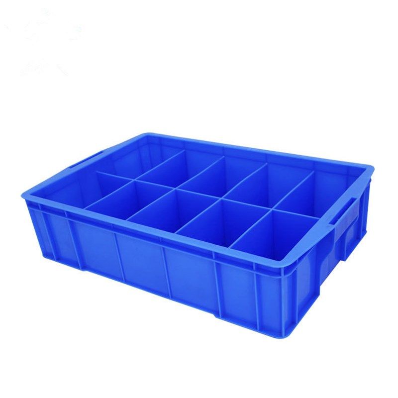 塑料分格箱 加厚自带格子周转箱 大号收枘零件盒塑料框分隔物料匡,橡塑材料及制品,塑料盒/塑料箱/塑料柜,淘宝优惠券,粉丝福利购,淘宝优惠卷