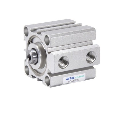 全新亚德客薄型气缸SDA32/40X5X10X15X20X25/30X35X40*50X75-S-B