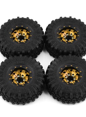 1/18 TRX4M路虎烈马1.0英寸轮胎轮毂 攀爬车铝合金轮毂 SCX24 FMS