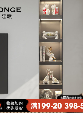 酒柜装饰品摆件轻奢高档创意家居C客厅电视柜玄关招财乔迁新居礼