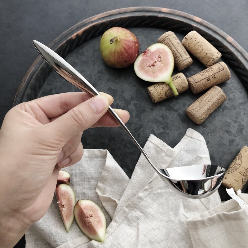 好货18-10不锈钢汤勺厚实空心手柄深I汤勺分汤勺盛汤勺餐桌汤勺