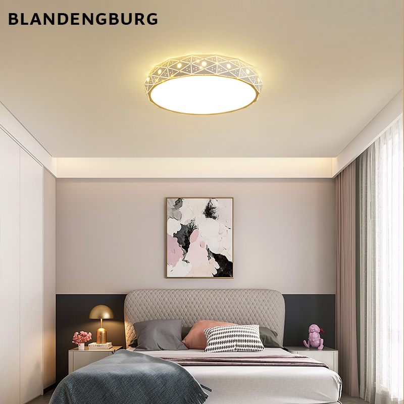 北欧吸顶灯2021年新款灯具简约圆N形极用灯饰创意卧室