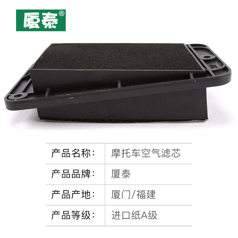 三阳踏板FX150火焰XS150E-2A空气滤芯滤清器厦杏空滤