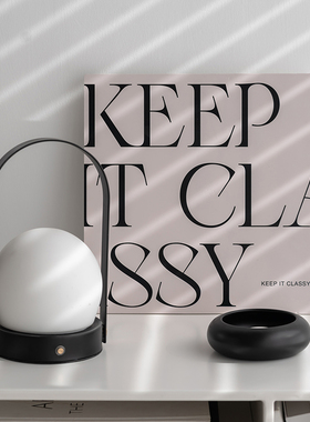 沐上简约陈列画桌面字母装饰画is风拍摄P个性创意时钟摆件