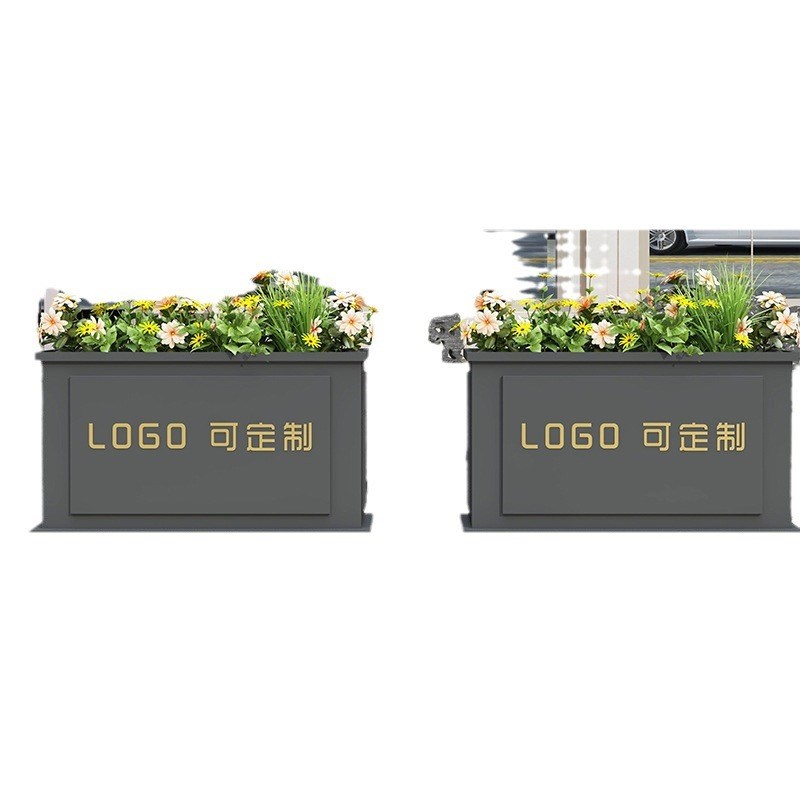 九唐户外花箱外摆商业街样品屋展示中心广场隔断长方形花盆花架子