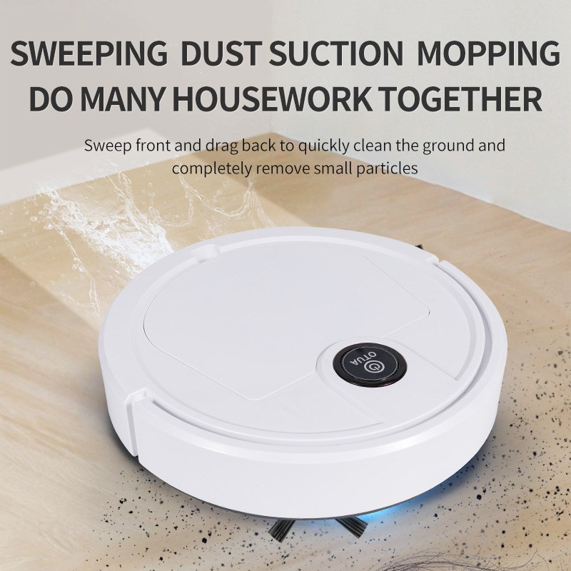 智能扫地机器人三合一自动扫吸拖清洁机吸尘器小家电活动礼品