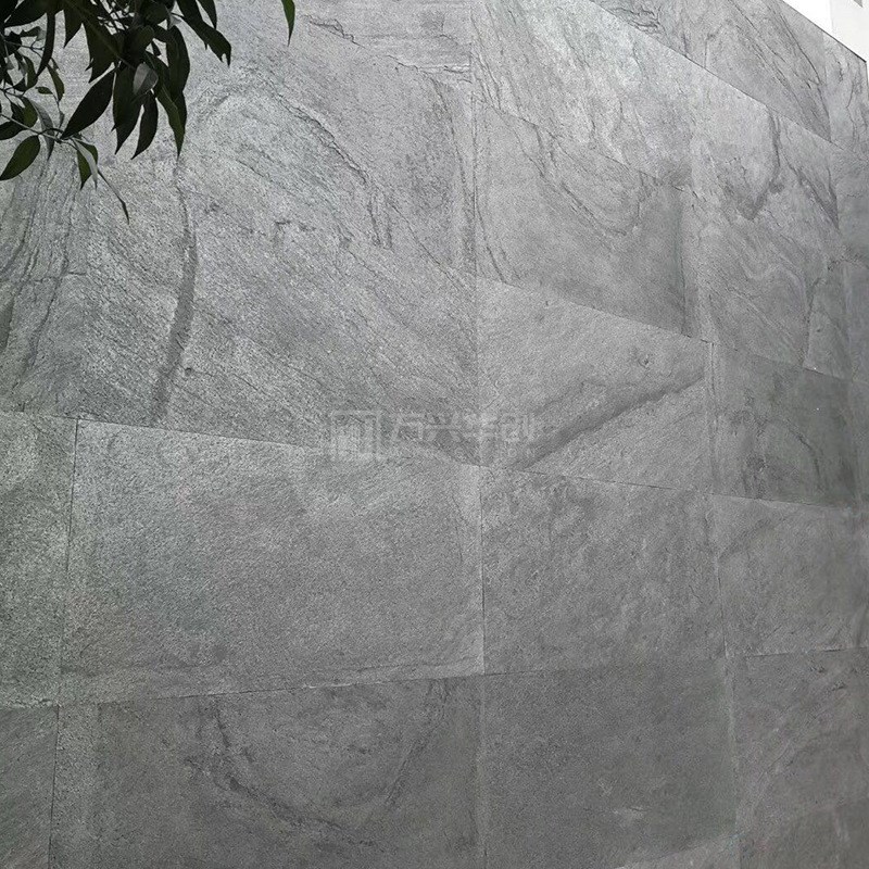 德国天然超薄柔性石材可弯曲电视背景墙岩板石皮创意装饰页岩软石