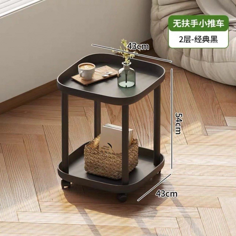 小茶几卧室客厅沙发家用简约床头床头柜置物架迷你小桌子移动