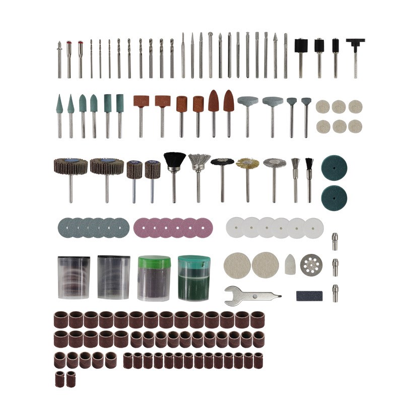 跨境新款 电磨配件276PC 239PC 145PC套装研磨旋转工具配件组合