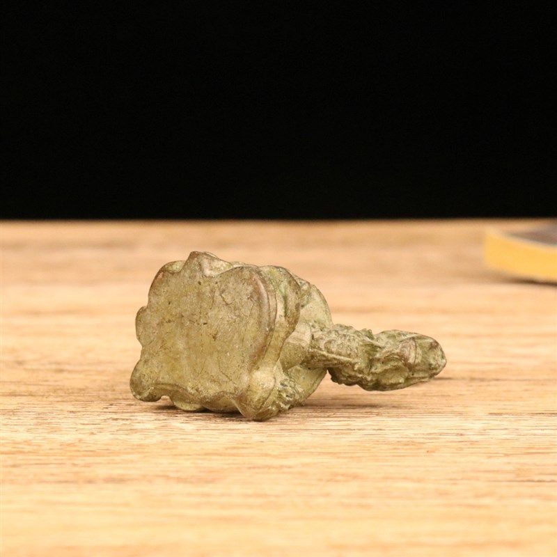 厂家仿古做旧古玩收藏铜器合金工艺品铜钱龙龟桌摆件茶宠装饰