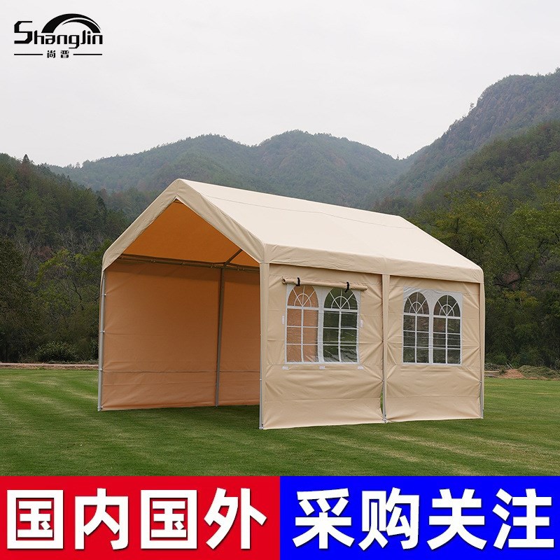 冬季户外集市摆摊网红商业活动庭院野营遮阳防寒帐篷