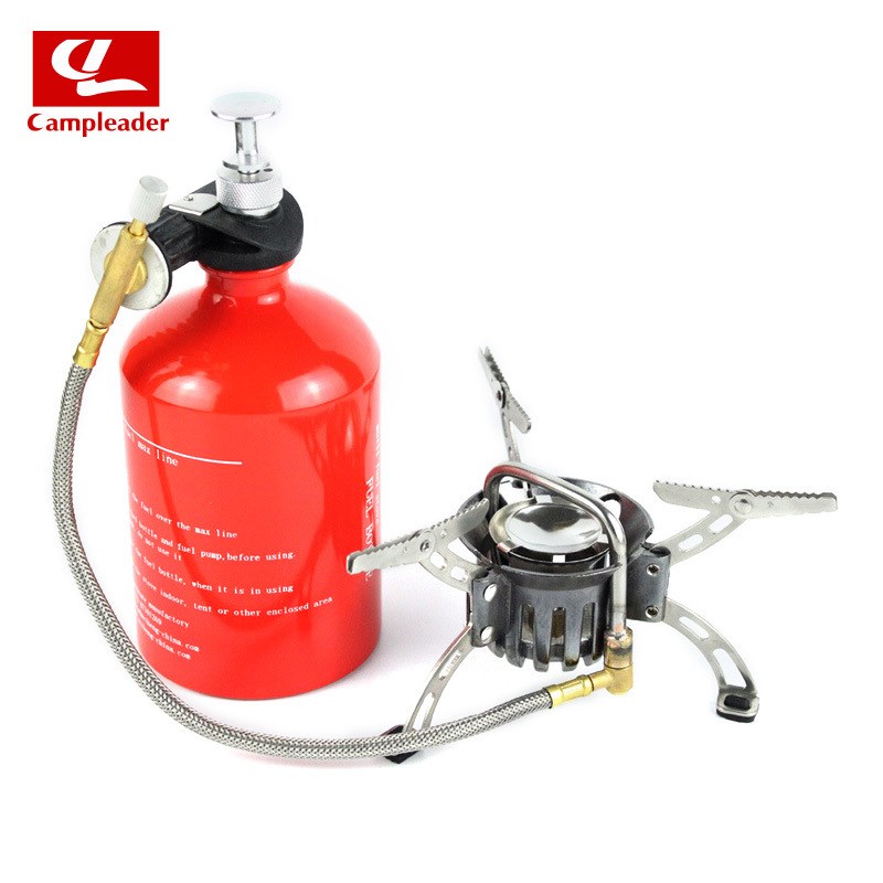 户外野营钓鱼汽油炉/柴油/煤油 油气两用炉头 送挡风板