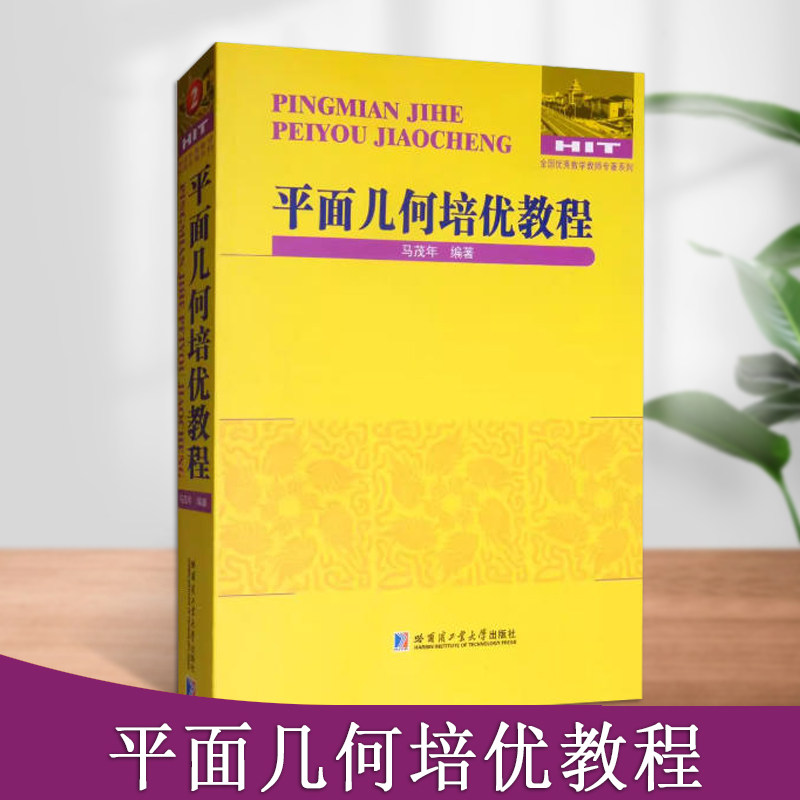 平面几何培优教程全国优秀数学教师专著系列中学数学竞赛强化讲解培优训练习题教辅学习资料哈尔滨工业大学出版社